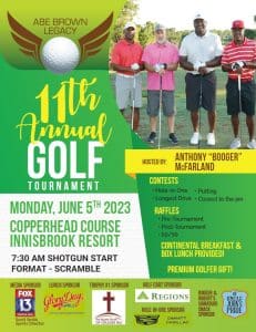 Abe Brown Legacy Golf Tournament 2023 Sponsorship Opportunities